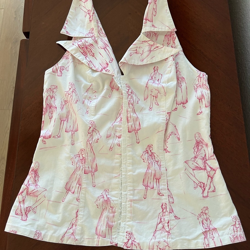 Anne Fontaine Vintage Halter Top